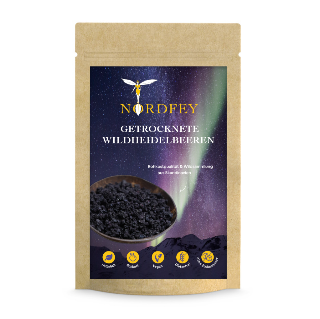 Getrocknete Wildheidelbeeren
