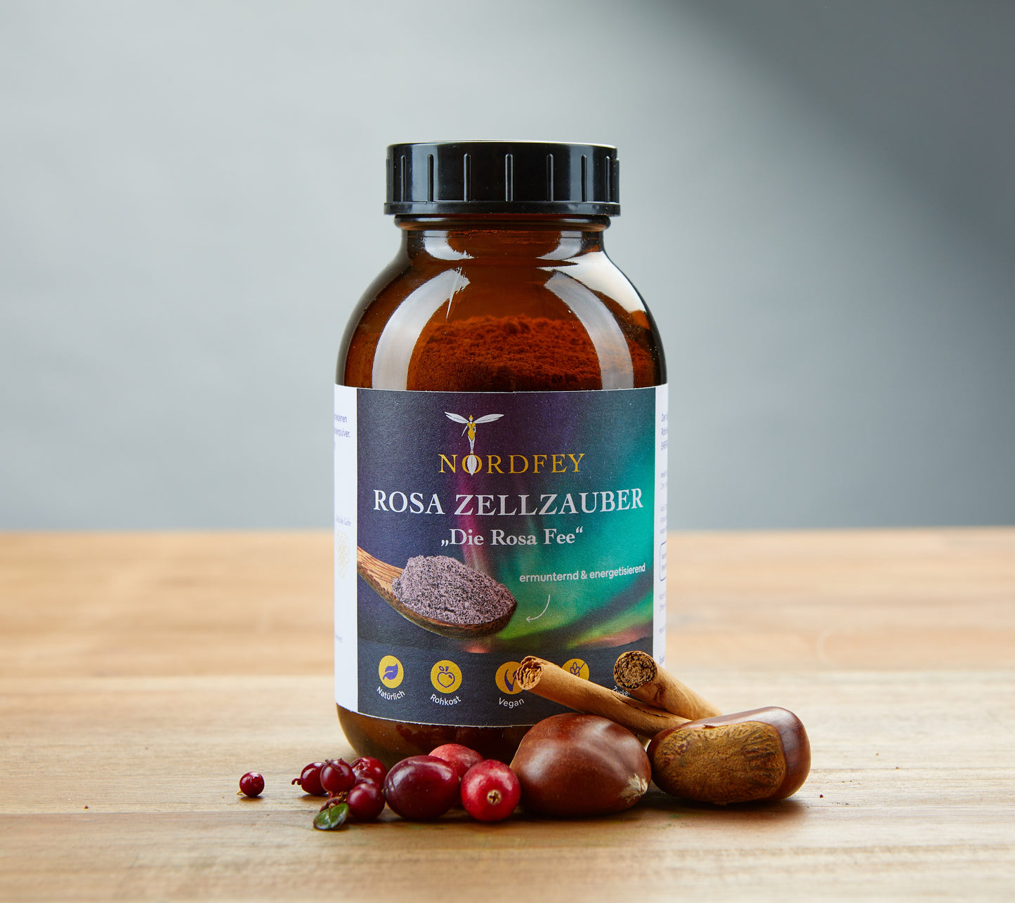 Rosa Zellzauber Smoothie Pulver