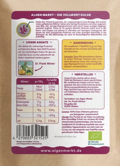 Dulse Pulver, 100g