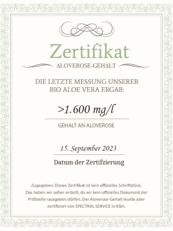 Aloevera Frischpflanzensaft