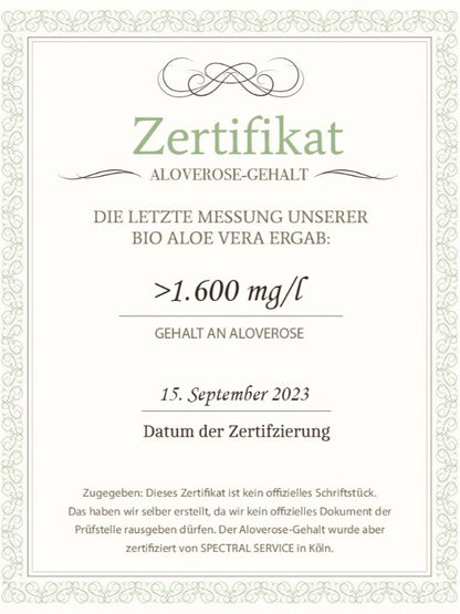 Aloevera Frischpflanzensaft