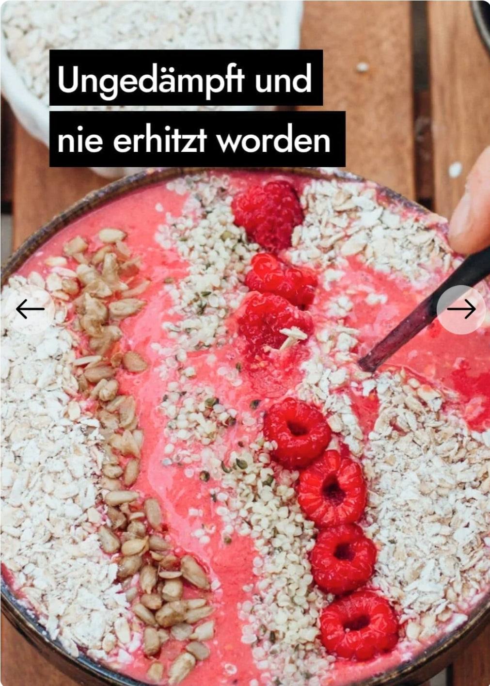 Gekeimte Bio Haferflocken