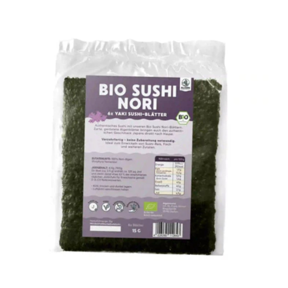 Bio Sushi Nori Blätter