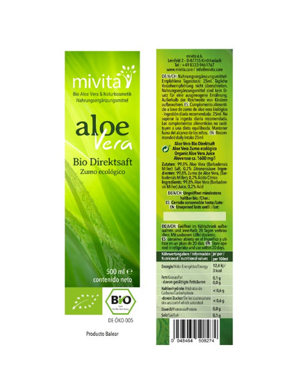 Aloevera Frischpflanzensaft
